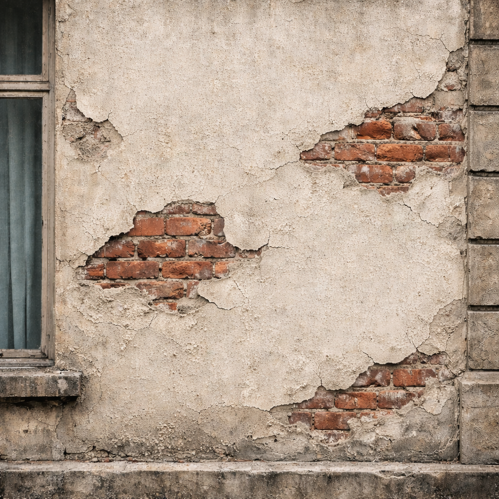 Enduit qui se décolle