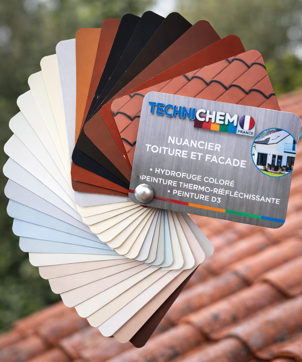 Préparation d'une façade avant application Technitherm