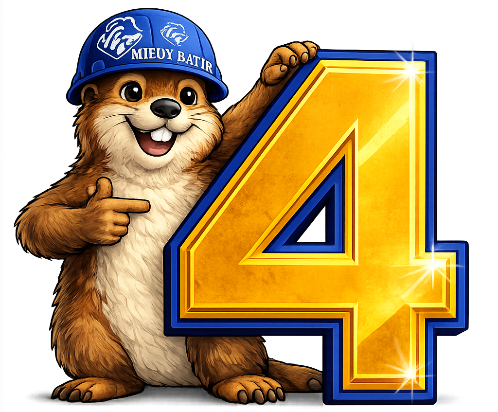 Mascotte Mieux batir 4