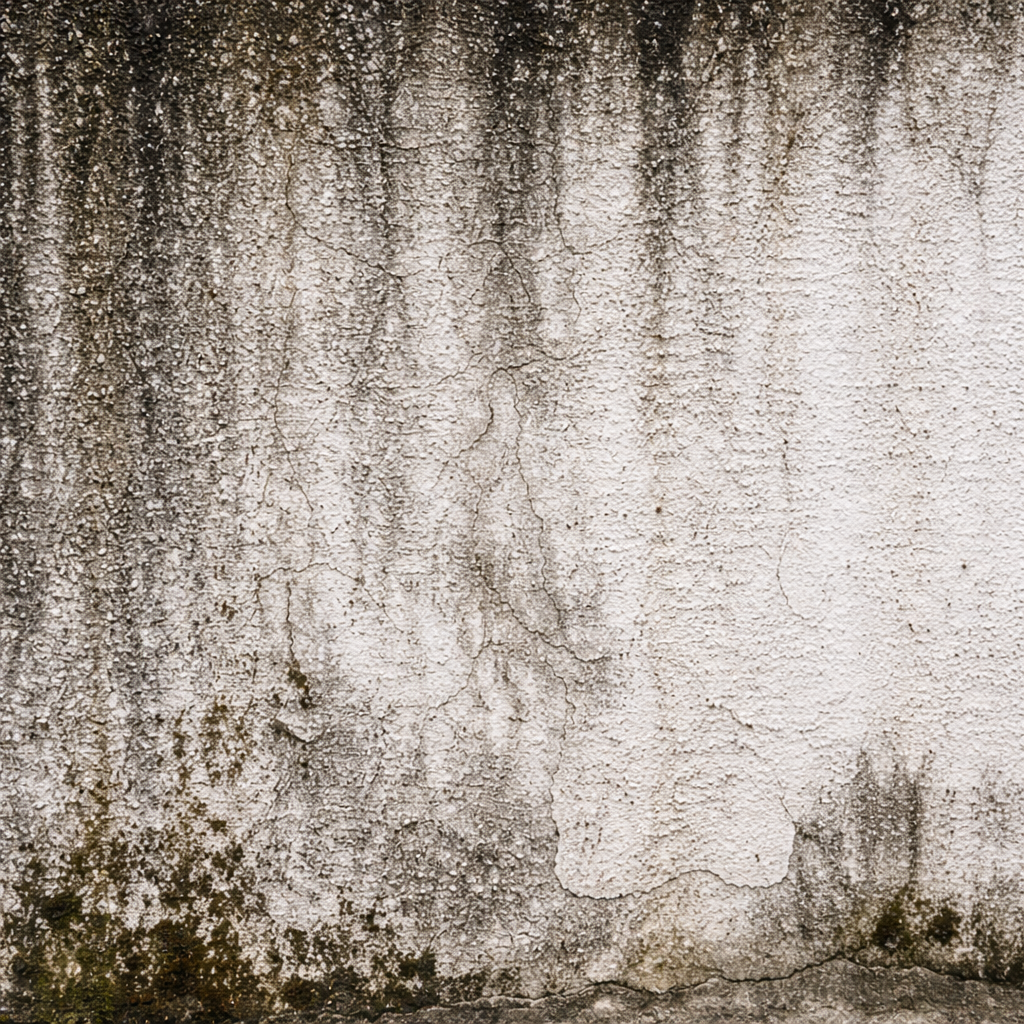 Façade noire / pollution