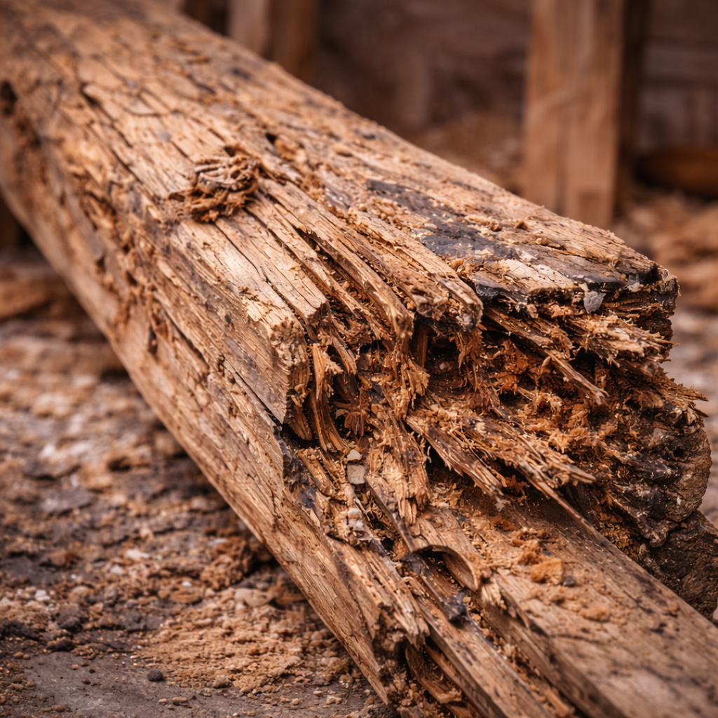 Affaiblissement des poutres