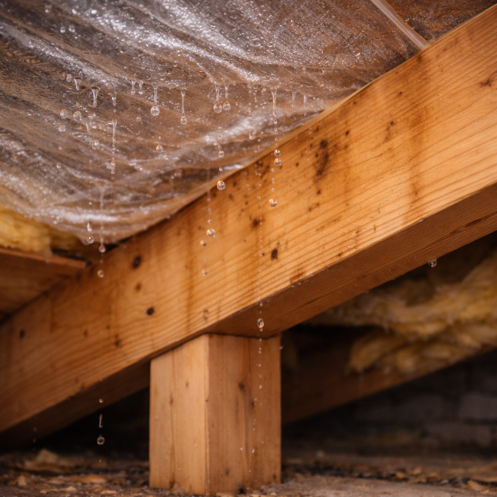 Condensation liée à l’isolation