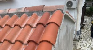 après travaux faitage