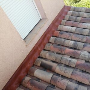 Après rénovation solins à bavette