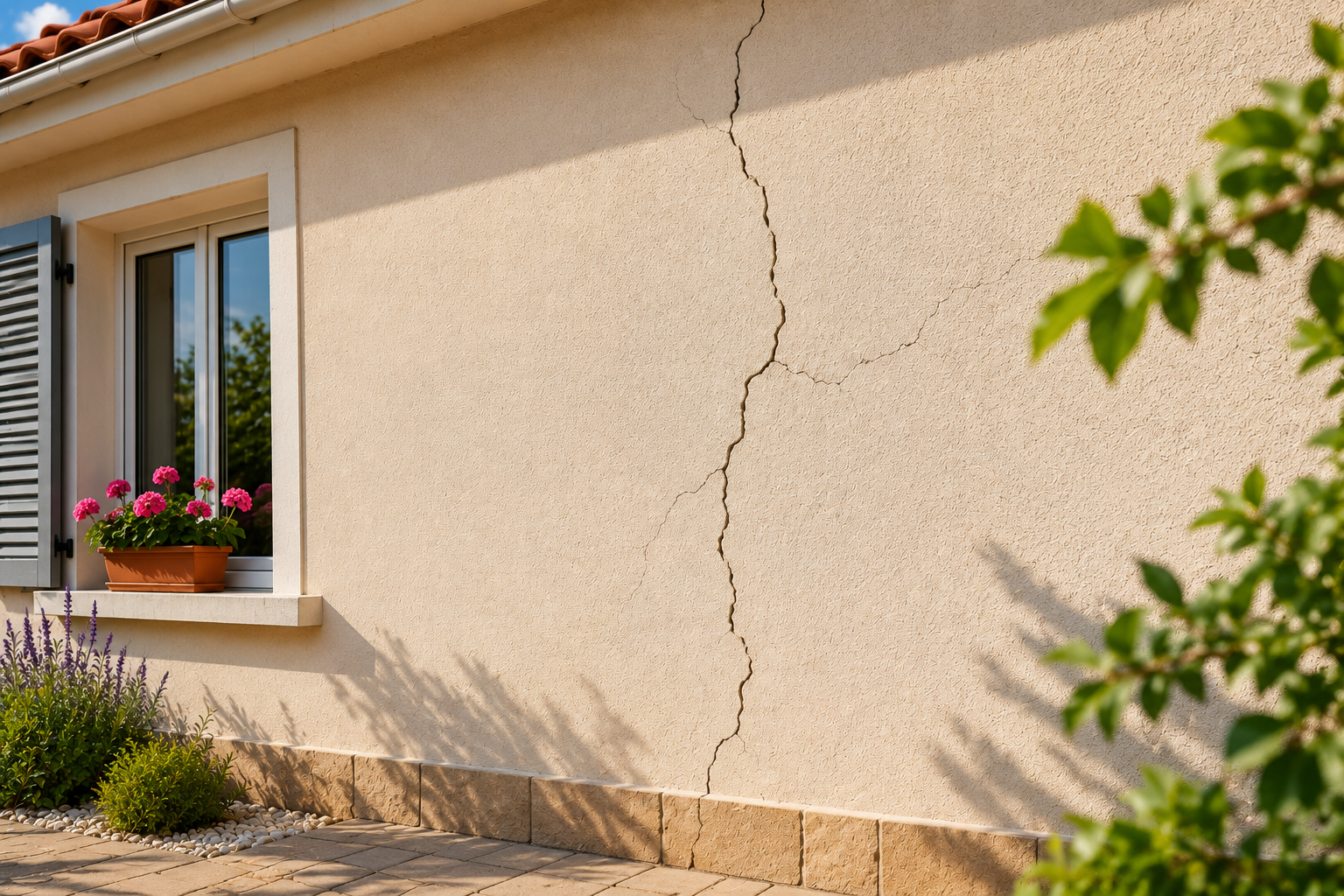 Comment reconnaître une fissure de façade ?