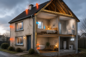 Comment reconnaître une maison mal isolée ?