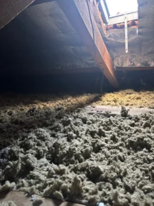 Après isolation de combles