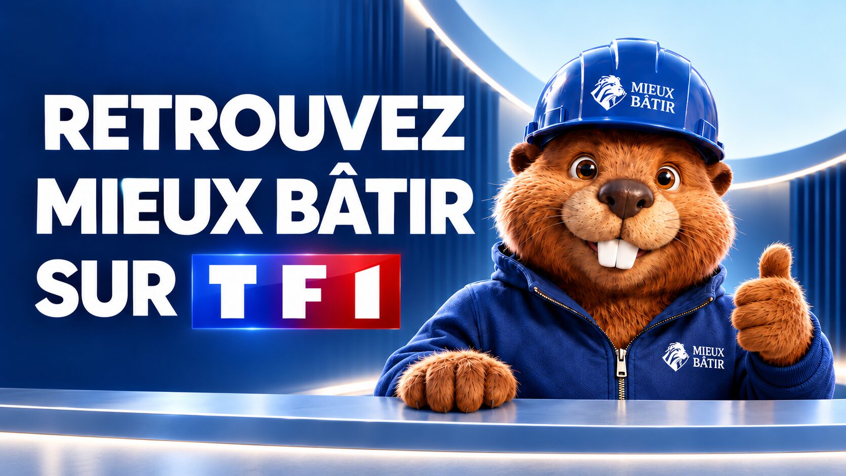 Mieux Bâtir sur TF1 — visuel officiel avec Hector