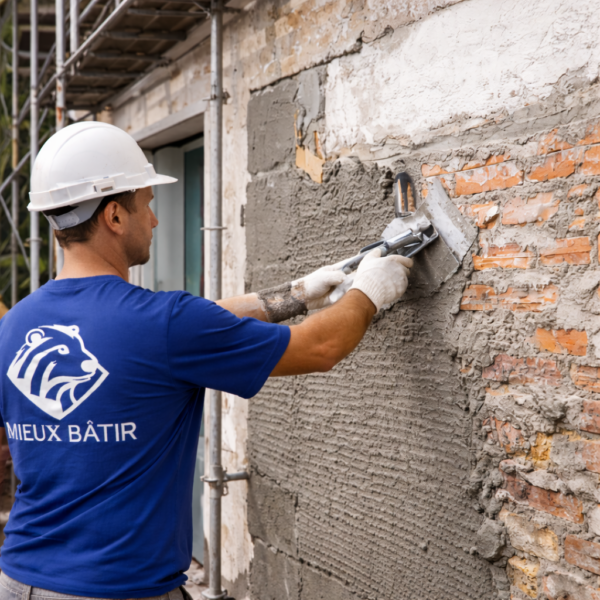 Préparation et fixation du support